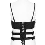 Black 'Sexy Hollow' Waist Corset