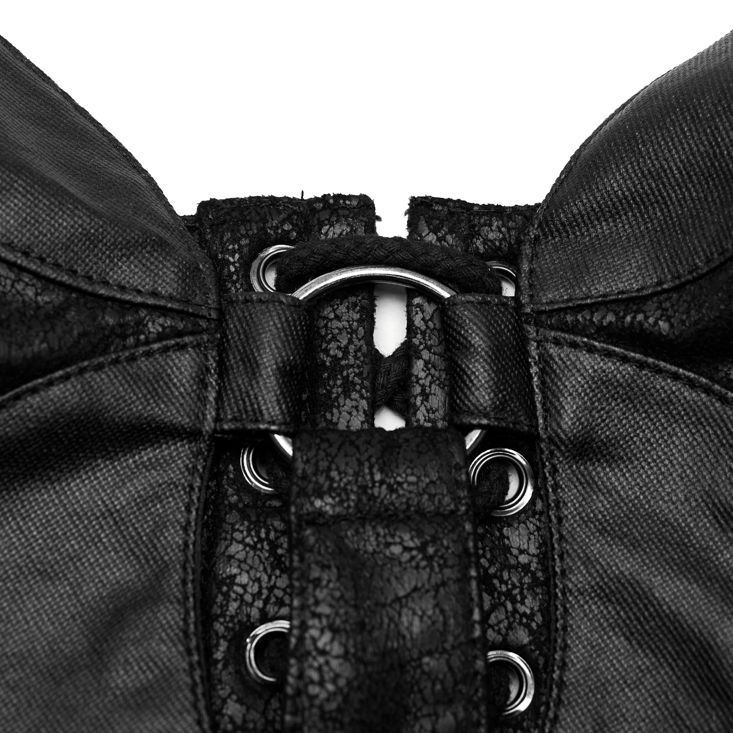 Black 'Cyrielle' Females Corset Belt by Punk Rave • the dark store™