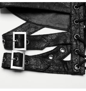 Black 'Sexy Hollow' Waist Corset