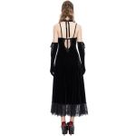 Black Velvet 'Alicia' Long Dress