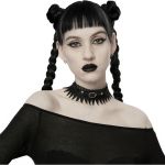 Choker 'Geloyra' Noir