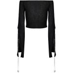 Black 'Geloyra' Long Sleeves Top