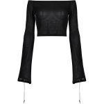 Black 'Geloyra' Long Sleeves Top