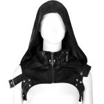Black 'Evie' Hooded Shoulder Harness