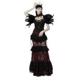 Black Artificial Feathers 'Raven' Shoulder Accessory