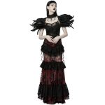 Black Artificial Feathers 'Raven' Shoulder Accessory