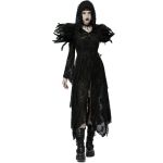 Black Artificial Feathers 'Raven' Shoulder Accessory