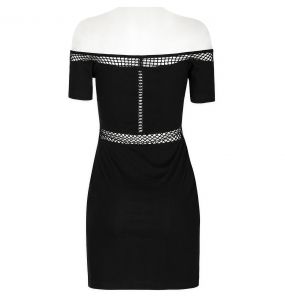 Black 'Gudeliva' Mini Dress