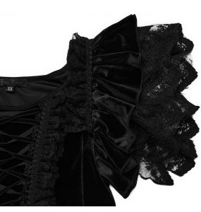 Black Velvet 'Heva' Long Dress