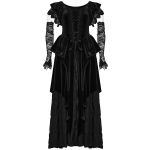 Black Velvet 'Heva' Long Dress