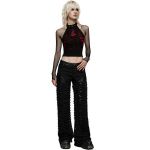 Crop Top 'Willow' Noir et Rouge