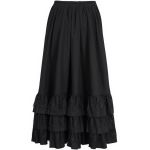 Black 'Emelia' Half Skirt