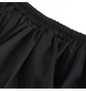 Black 'Emelia' Half Skirt