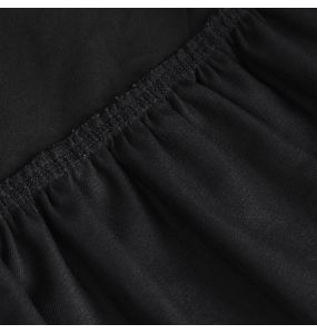 Black 'Emelia' Half Skirt