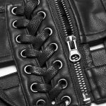 Black 'Toxica' Underbust Harness Belt