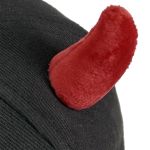 Black and Red 'Demon' Cap