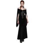 Robe 'Emalia' en Velours Noir