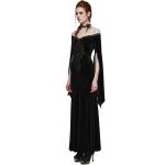 Robe 'Emalia' en Velours Noir