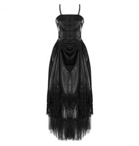 Robe Gothique 'Narcissa' Noire