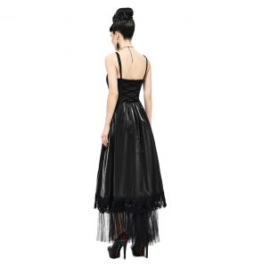 Black 'Narcissa' Gothic Dress