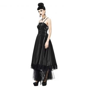 Black 'Narcissa' Gothic Dress