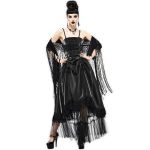 Black 'Narcissa' Gothic Dress