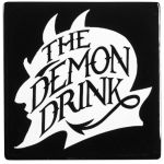 Ceramic The Demon Drink Coaster