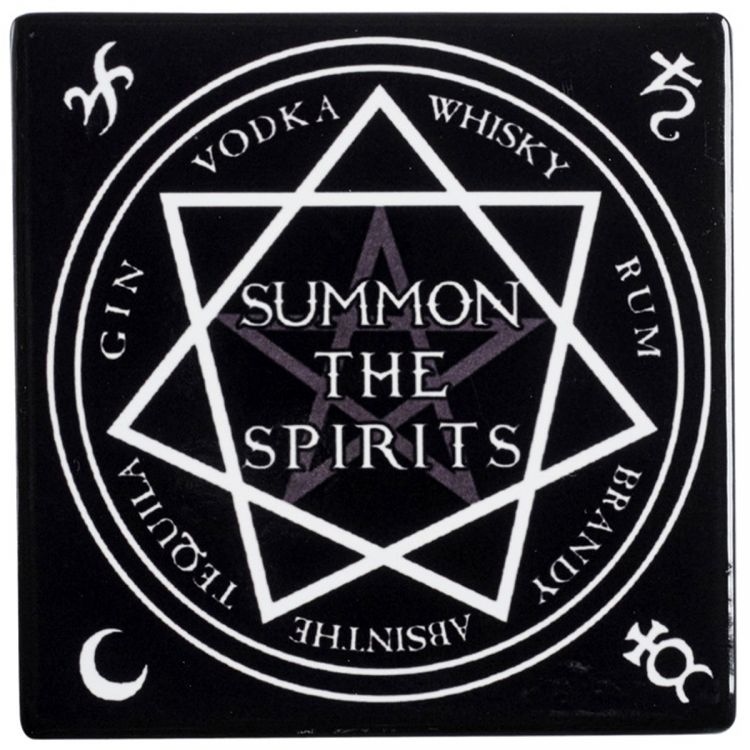 Ceramic Summon the Spirits Coaster