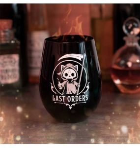 Verre 'Last Orders' Noir