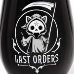 Verre 'Last Orders' Noir