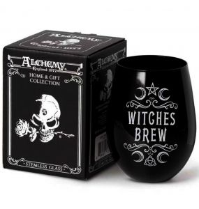 Black 'Witches Brew' Glass