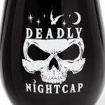 Verre 'Deadly Nightcap' Noir