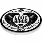 Ceramic Love Birds Coaster