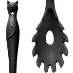 Black Cat's Kitchen Pasta Spoon