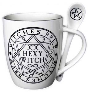 'Hexy Witch' Mug and Spoon Set