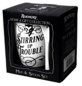 'Stirring up Trouble' Mug and Spoon Set
