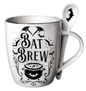 'Bat Brew' Mug and Spoon Set