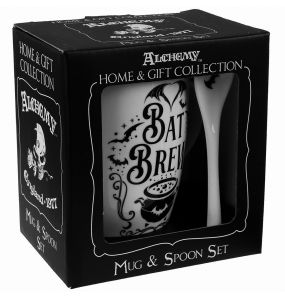 'Bat Brew' Mug and Spoon Set
