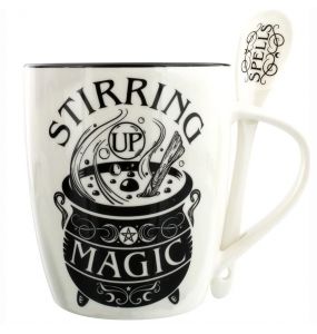 'Stirring up Magic' Mug and Spoon Set