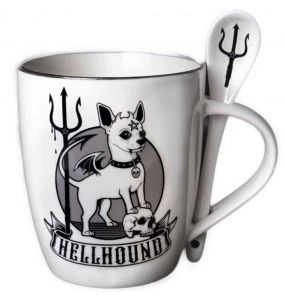 'Hellhound' Mug and Spoon Set