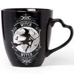 Lot de deux Tasses 'Witch & Warlock' en Porcelaine