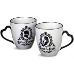 Lot de deux Tasses 'Queen of the Night & Lord of Darkness' en Porcelaine