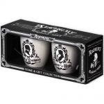 Lot de deux Tasses 'Queen of the Night & Lord of Darkness' en Porcelaine