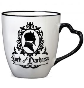 Lot de deux Tasses 'Queen of the Night & Lord of Darkness' en Porcelaine