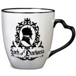 Porcelain 'Queen of the Night & Lord of Darkness' Couple Mug Set