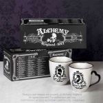 Porcelain 'Queen of the Night & Lord of Darkness' Couple Mug Set