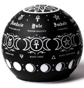 Pagan Calendar Globe Light