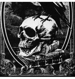 Black 'Poe's Raven' Rug