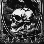 Black 'Poe's Raven' Rug