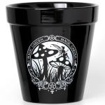 Black 'Magic Garden' Plant Pot